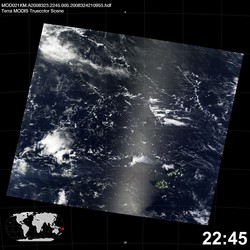 Level 1B Image at: 2245 UTC