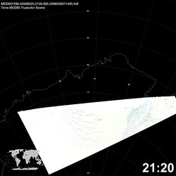 Level 1B Image at: 2120 UTC