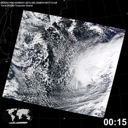 Level 1B Image at: 0015 UTC