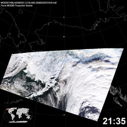 Level 1B Image at: 2135 UTC