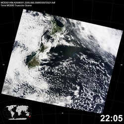 Level 1B Image at: 2205 UTC