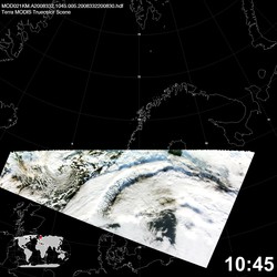 Level 1B Image at: 1045 UTC