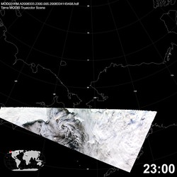 Level 1B Image at: 2300 UTC