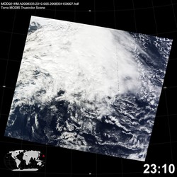 Level 1B Image at: 2310 UTC