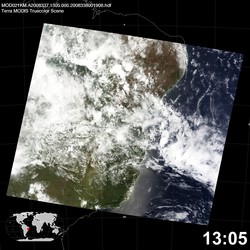 Level 1B Image at: 1305 UTC