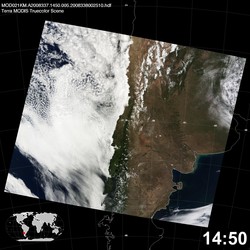 Level 1B Image at: 1450 UTC