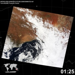 Level 1B Image at: 0125 UTC