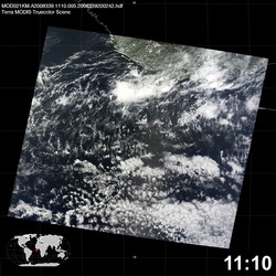 Level 1B Image at: 1110 UTC