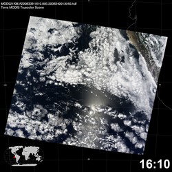 Level 1B Image at: 1610 UTC