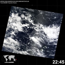 Level 1B Image at: 2245 UTC