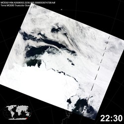 Level 1B Image at: 2230 UTC