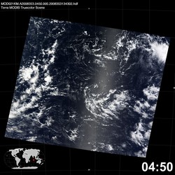 Level 1B Image at: 0450 UTC