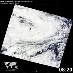 Level 1B Image at: 0820 UTC