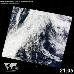 Level 1B Image at: 2105 UTC