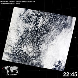 Level 1B Image at: 2245 UTC