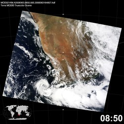 Level 1B Image at: 0850 UTC