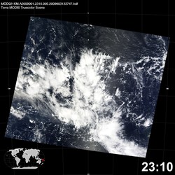 Level 1B Image at: 2310 UTC