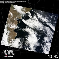 Level 1B Image at: 1345 UTC