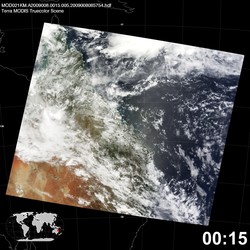 Level 1B Image at: 0015 UTC