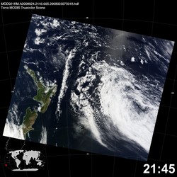 Level 1B Image at: 2145 UTC