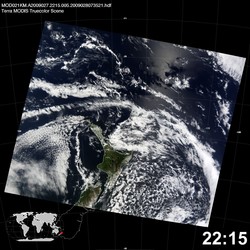 Level 1B Image at: 2215 UTC