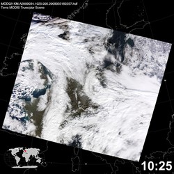 Level 1B Image at: 1025 UTC