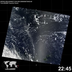 Level 1B Image at: 2245 UTC