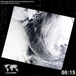 Level 1B Image at: 0015 UTC