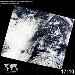 Level 1B Image at: 1710 UTC