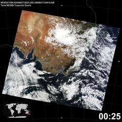 Level 1B Image at: 0025 UTC