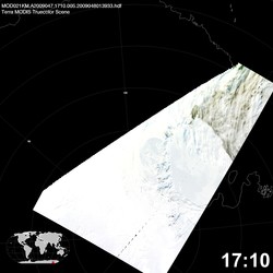 Level 1B Image at: 1710 UTC