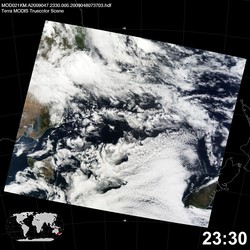 Level 1B Image at: 2330 UTC