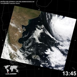 Level 1B Image at: 1345 UTC