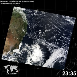 Level 1B Image at: 2335 UTC