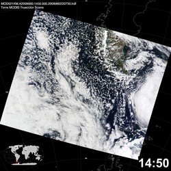 Level 1B Image at: 1450 UTC