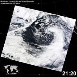 Level 1B Image at: 2120 UTC