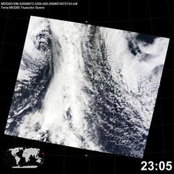 Level 1B Image at: 2305 UTC