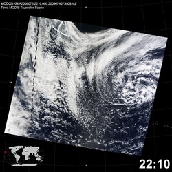 Level 1B Image at: 2210 UTC