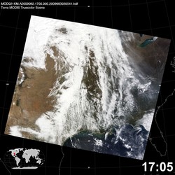 Level 1B Image at: 1705 UTC