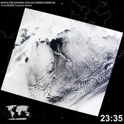 Level 1B Image at: 2335 UTC