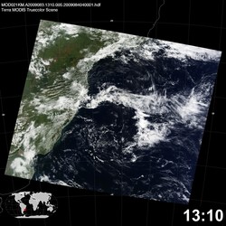 Level 1B Image at: 1310 UTC