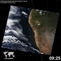 Level 1B Image at: 0925 UTC