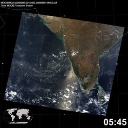 Level 1B Image at: 0545 UTC