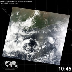 Level 1B Image at: 1045 UTC