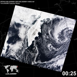 Level 1B Image at: 0025 UTC