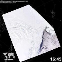 Level 1B Image at: 1645 UTC