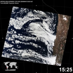 Level 1B Image at: 1525 UTC