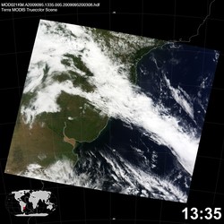 Level 1B Image at: 1335 UTC