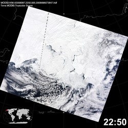 Level 1B Image at: 2250 UTC