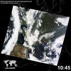 Level 1B Image at: 1045 UTC